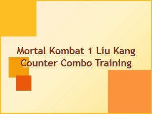Liu Kang Counter Combo Drill Practice